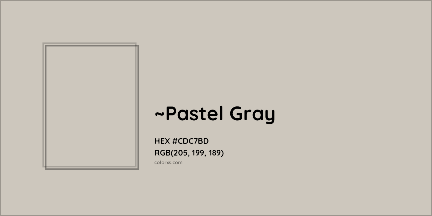 HEX #CDC7BD Color Name, Color Code, Palettes, Similar Paints, Images