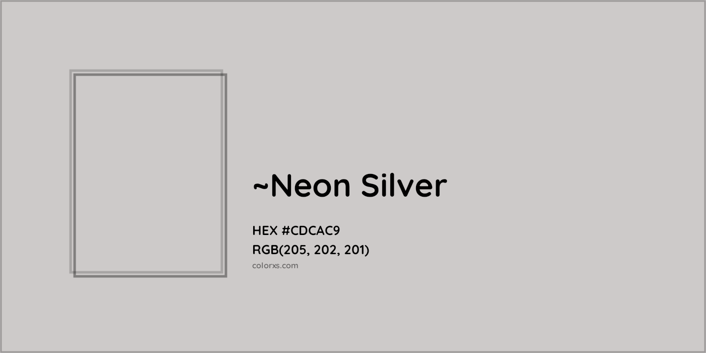 HEX #CDCAC9 Color Name, Color Code, Palettes, Similar Paints, Images