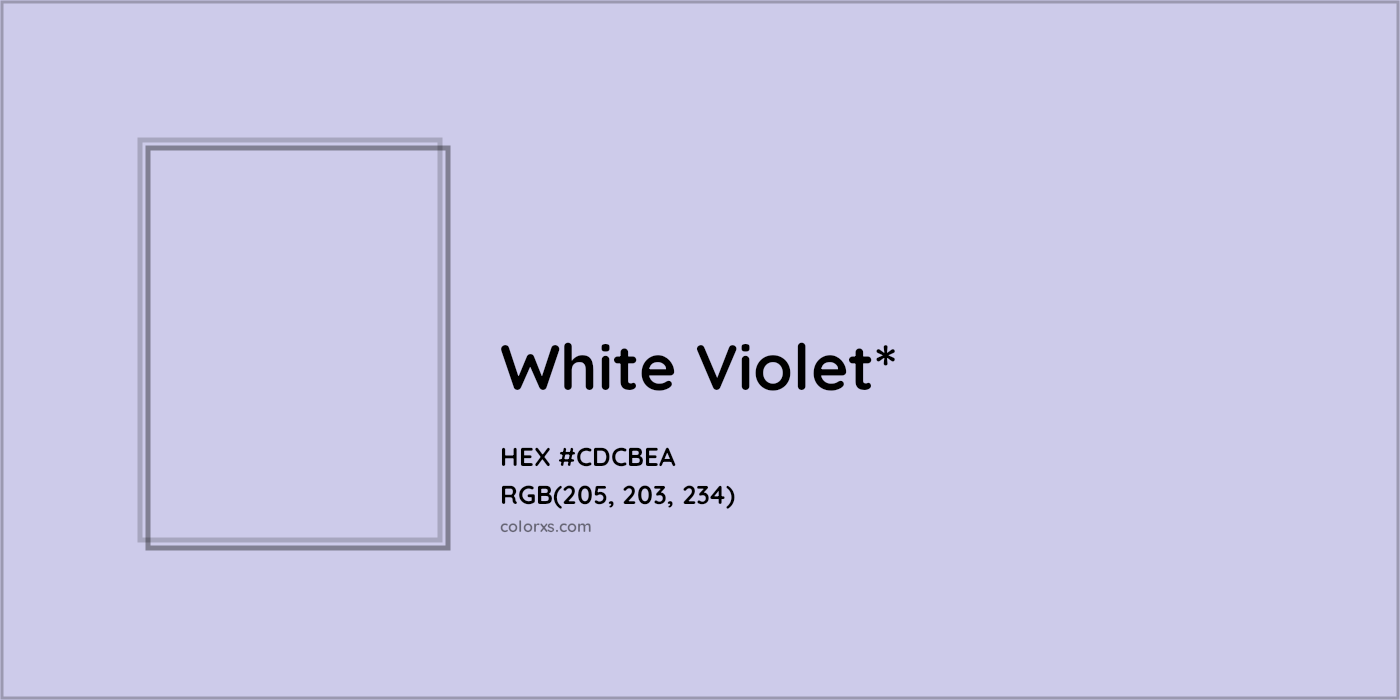 HEX #CDCBEA Color Name, Color Code, Palettes, Similar Paints, Images