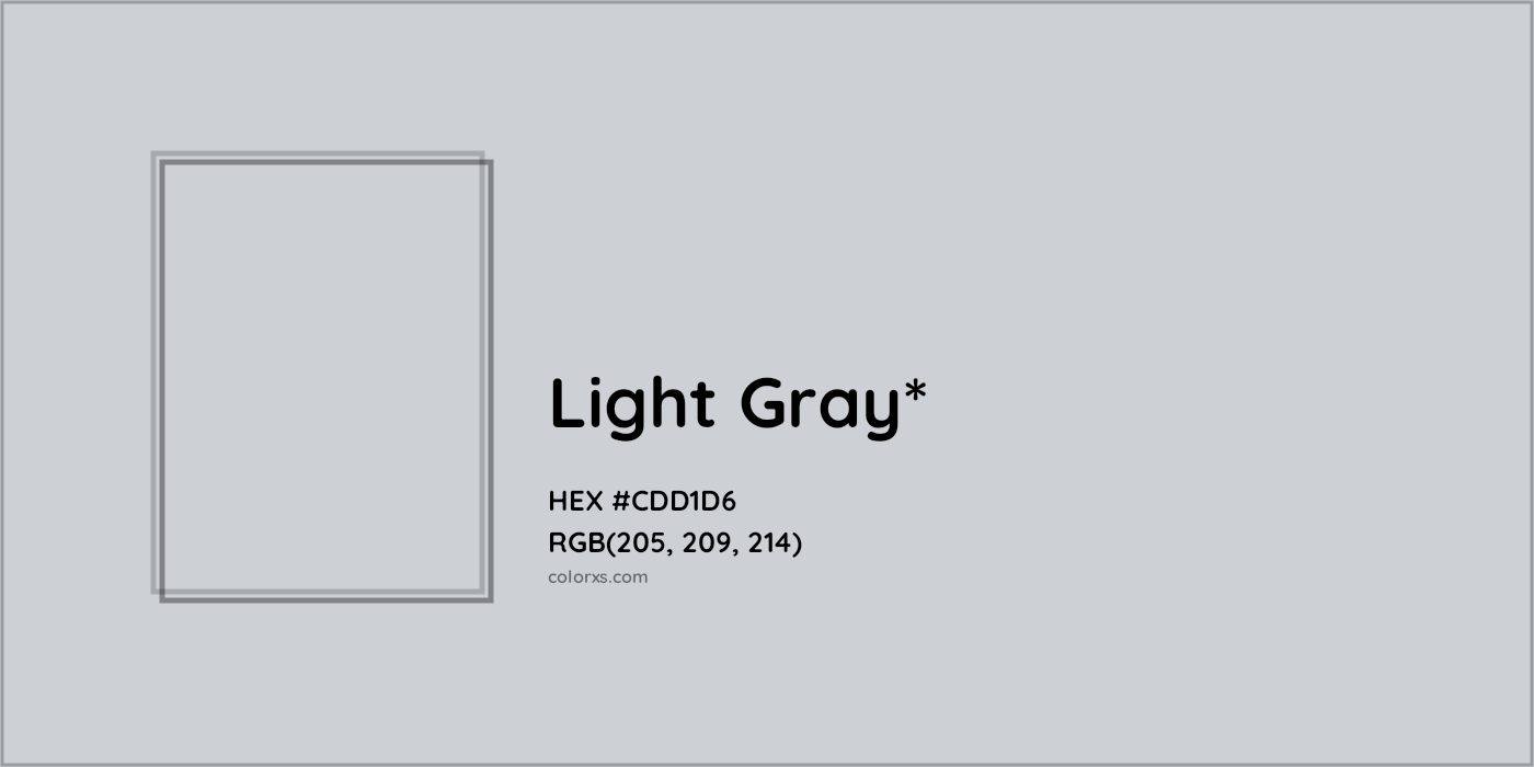 HEX #CDD1D6 Color Name, Color Code, Palettes, Similar Paints, Images