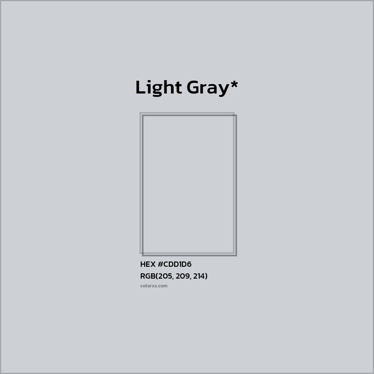 HEX #CDD1D6 Color Name, Color Code, Palettes, Similar Paints, Images