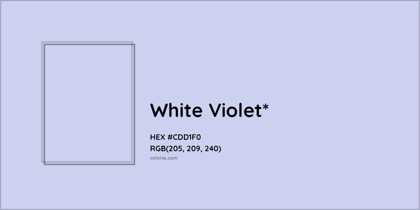 HEX #CDD1F0 Color Name, Color Code, Palettes, Similar Paints, Images