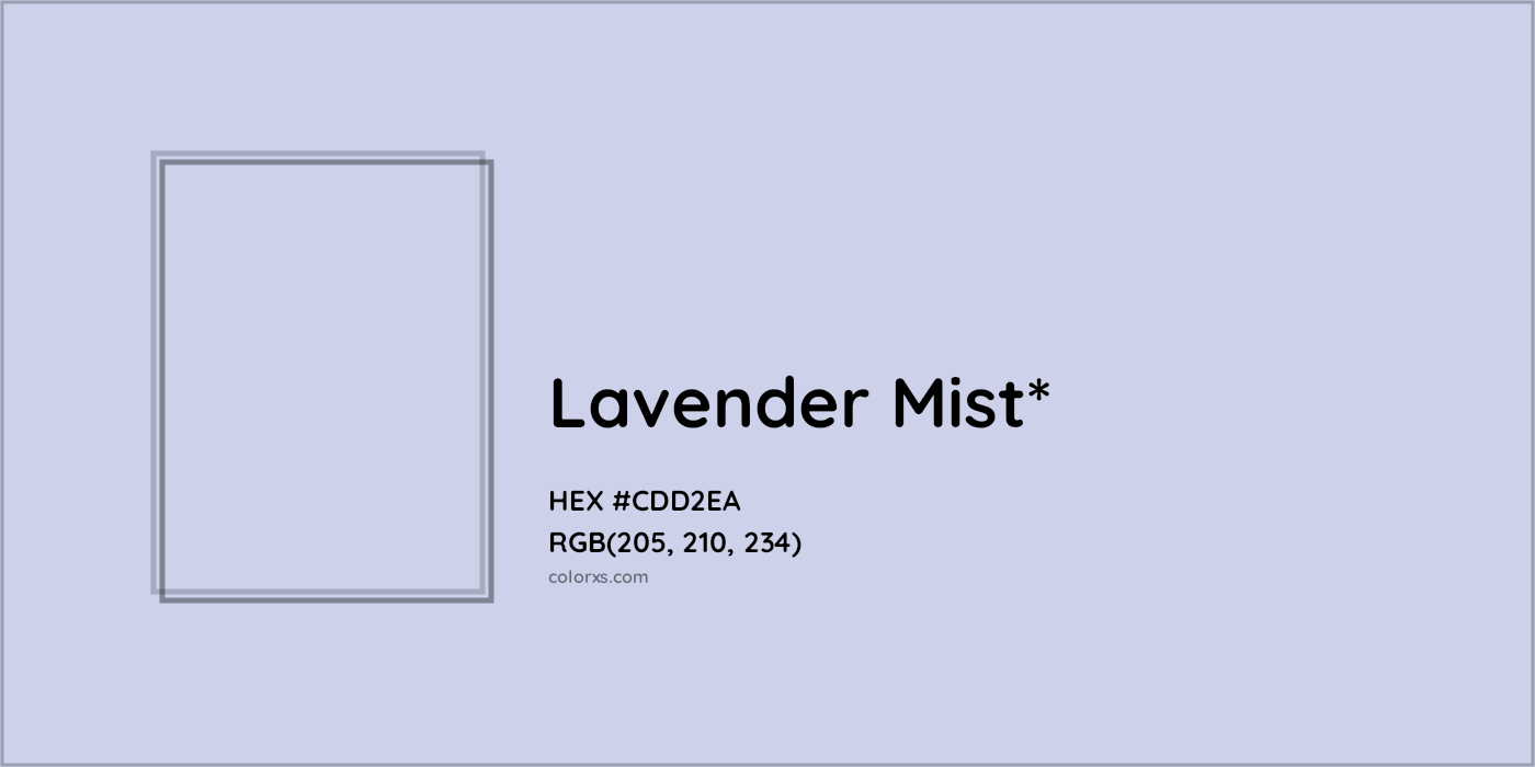 HEX #CDD2EA Color Name, Color Code, Palettes, Similar Paints, Images
