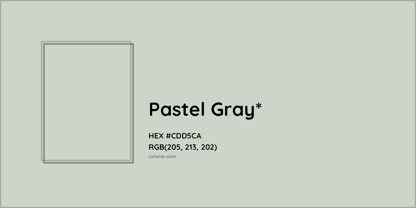 HEX #CDD5CA Color Name, Color Code, Palettes, Similar Paints, Images