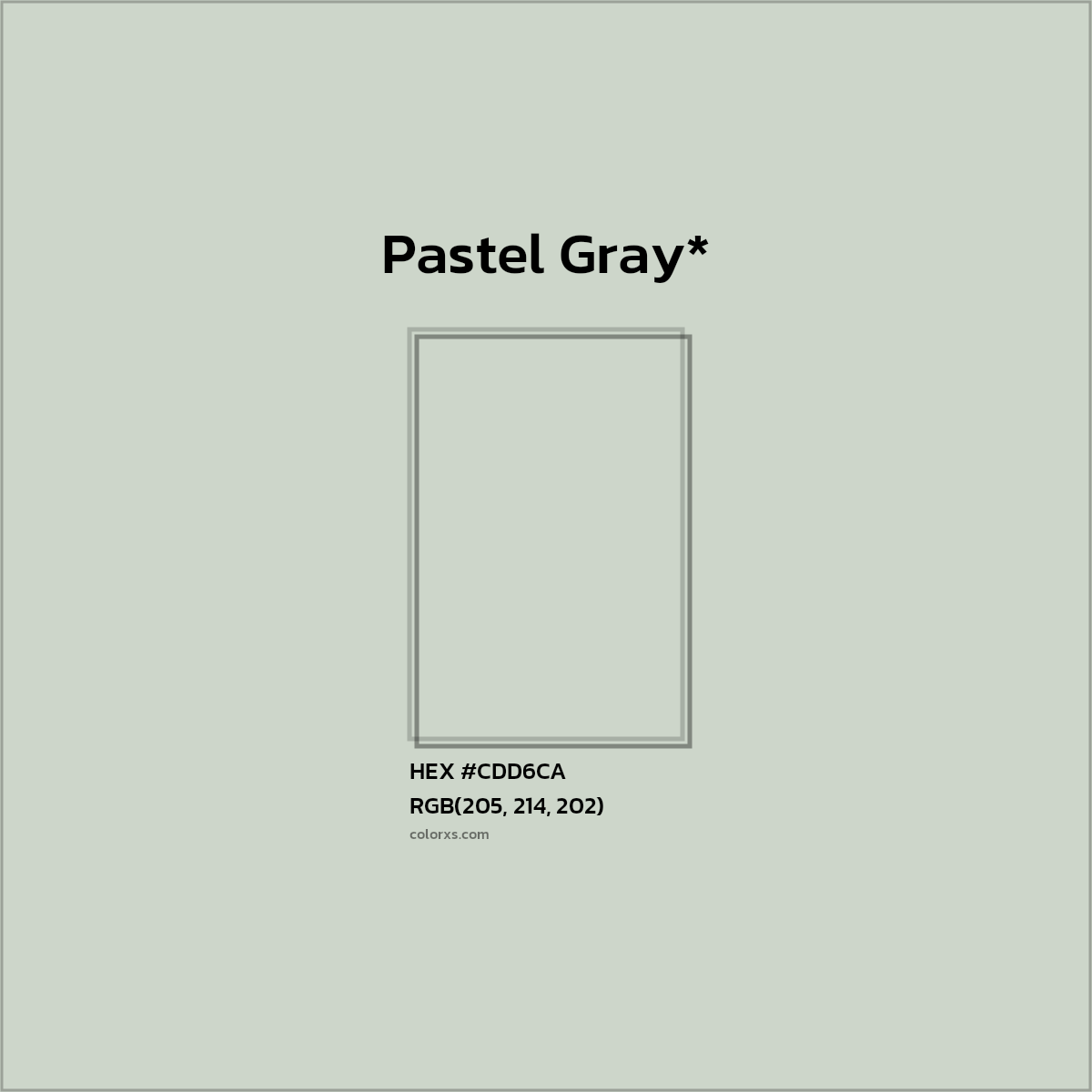 HEX #CDD6CA Color Name, Color Code, Palettes, Similar Paints, Images
