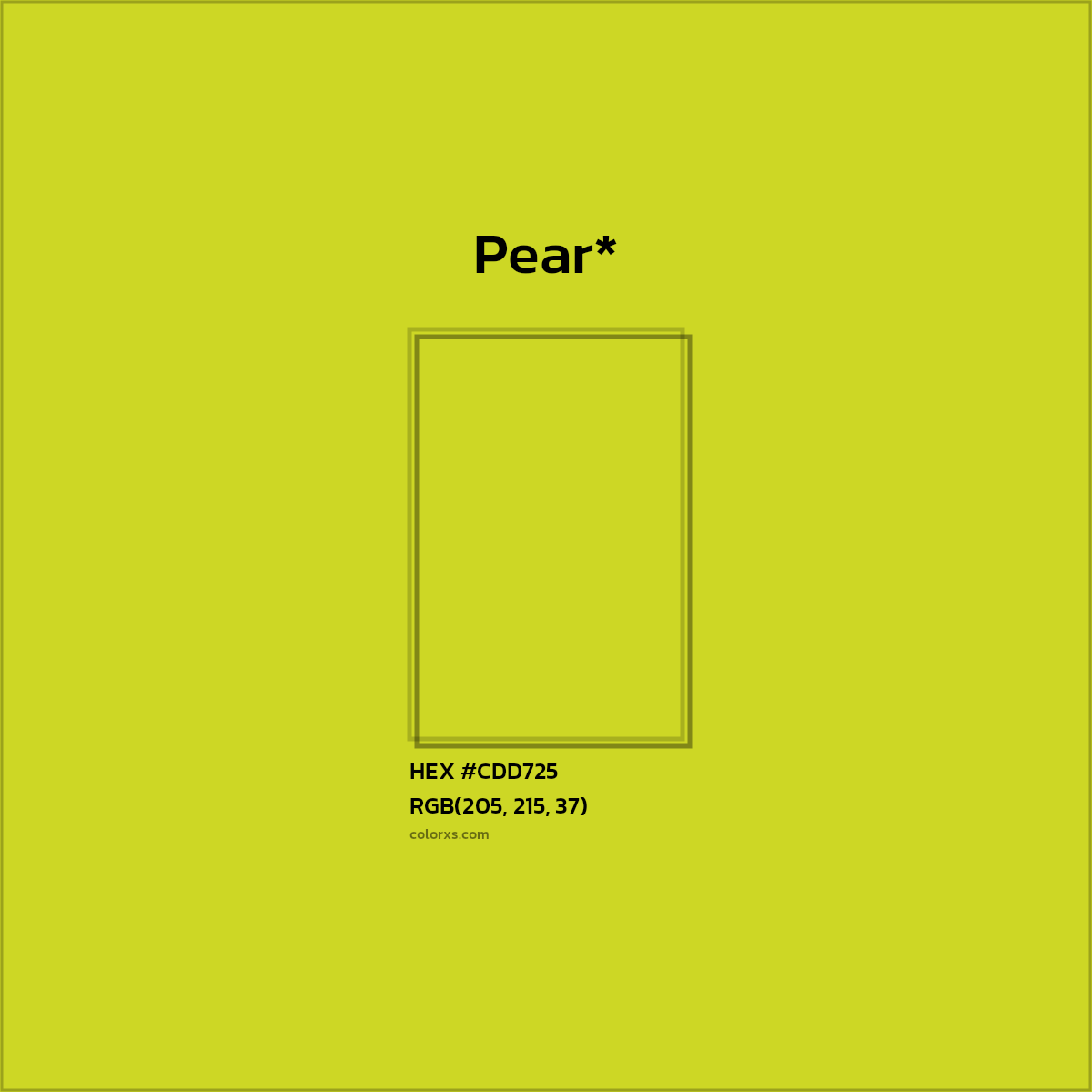 HEX #CDD725 Color Name, Color Code, Palettes, Similar Paints, Images