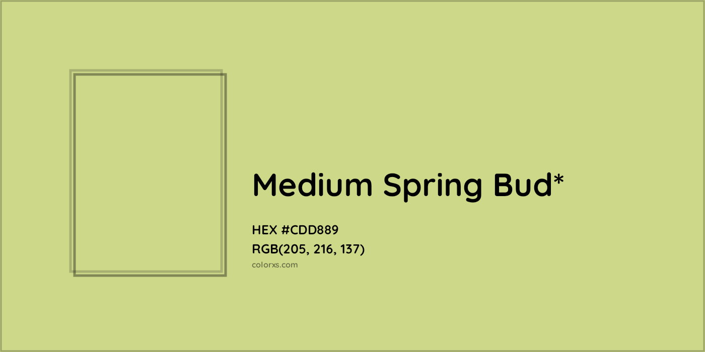 HEX #CDD889 Color Name, Color Code, Palettes, Similar Paints, Images