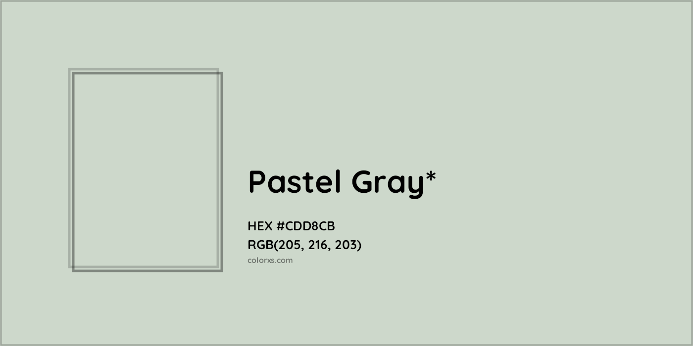 HEX #CDD8CB Color Name, Color Code, Palettes, Similar Paints, Images