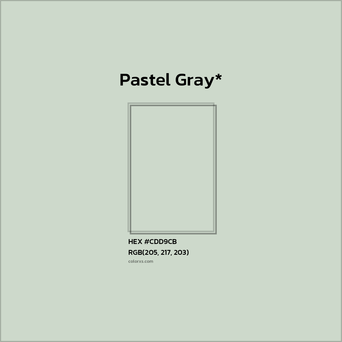 HEX #CDD9CB Color Name, Color Code, Palettes, Similar Paints, Images