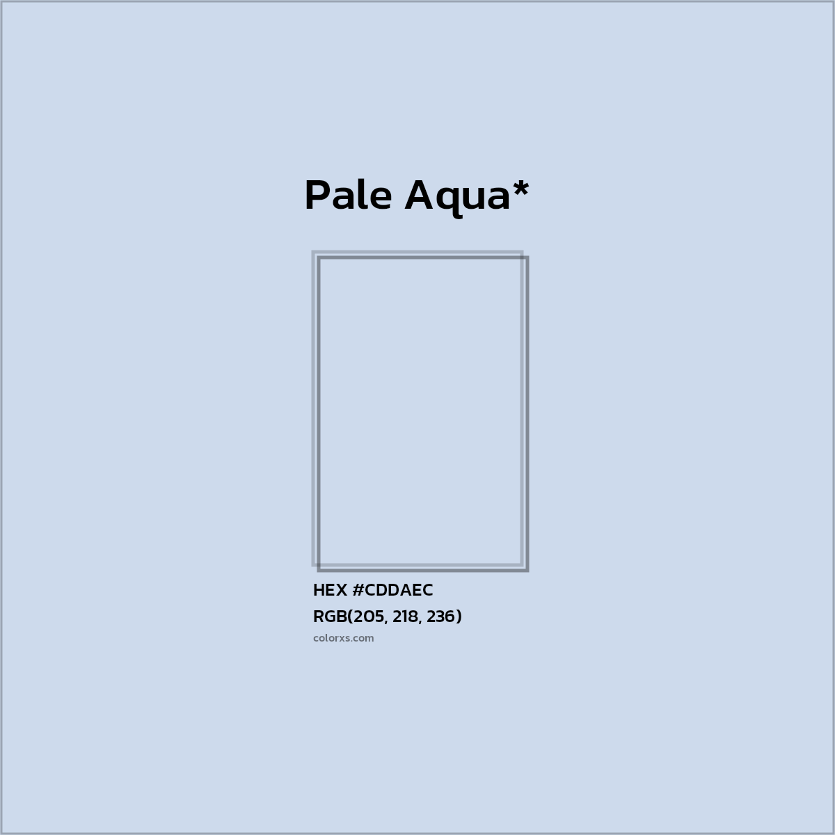 HEX #CDDAEC Color Name, Color Code, Palettes, Similar Paints, Images