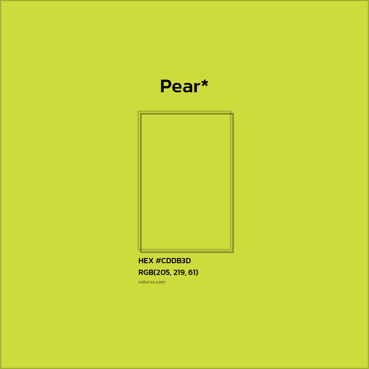 HEX #CDDB3D Color Name, Color Code, Palettes, Similar Paints, Images