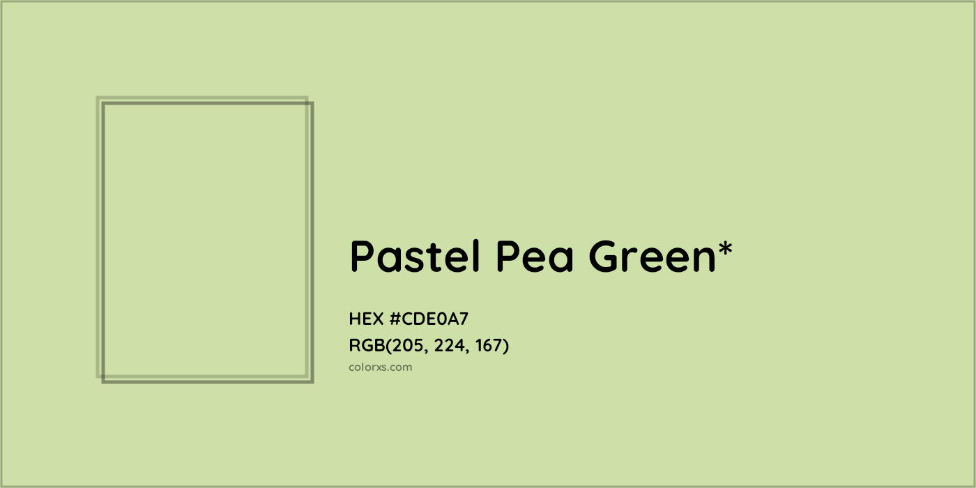 HEX #CDE0A7 Color Name, Color Code, Palettes, Similar Paints, Images