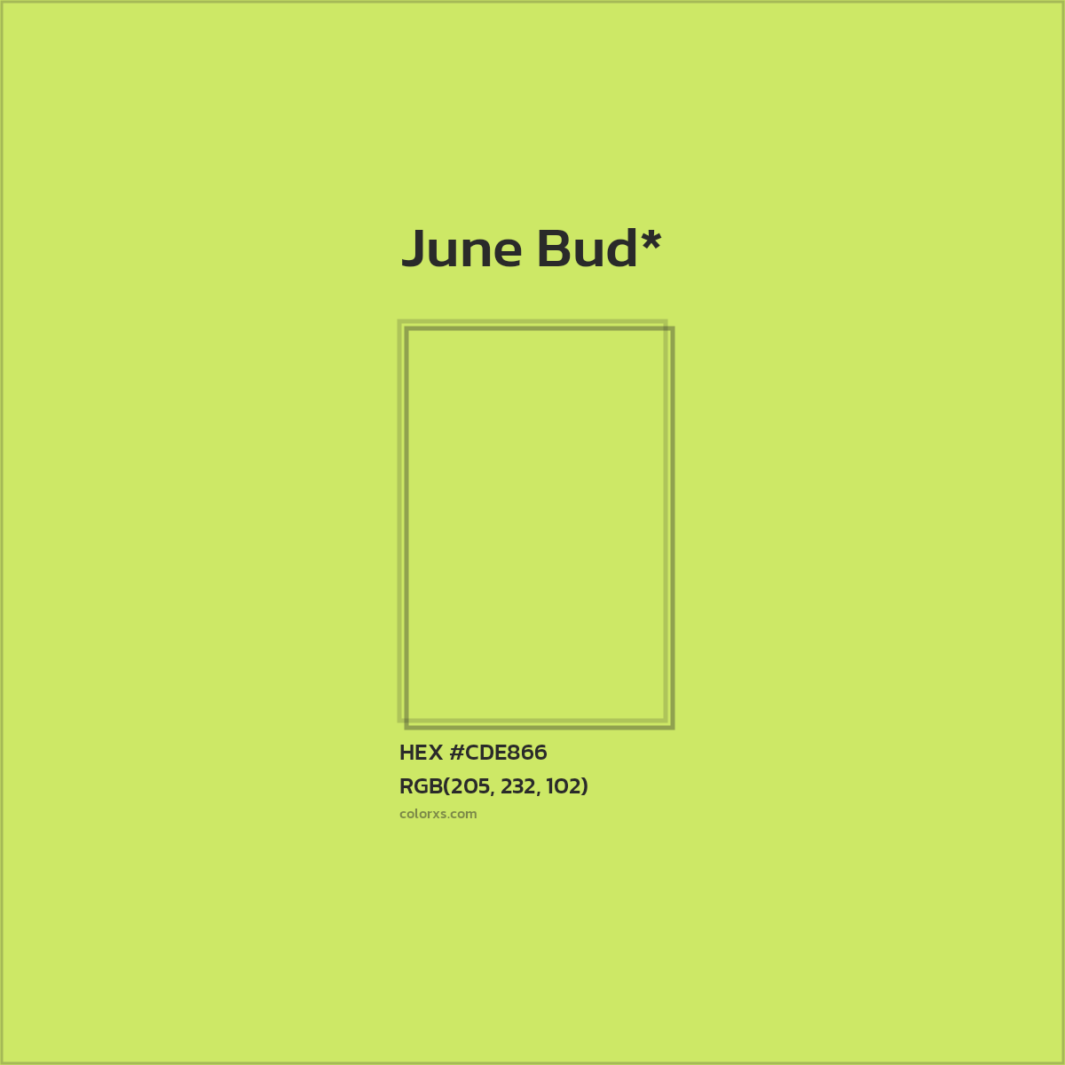 HEX #CDE866 Color Name, Color Code, Palettes, Similar Paints, Images
