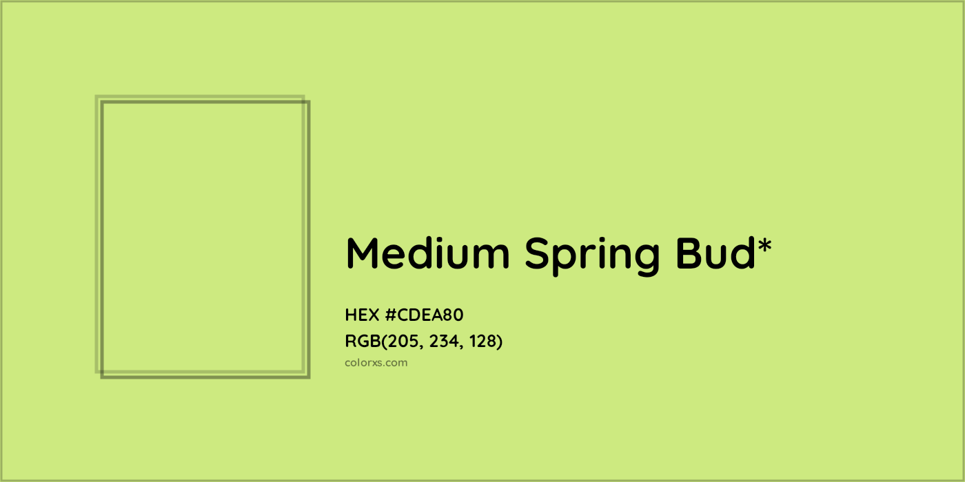 HEX #CDEA80 Color Name, Color Code, Palettes, Similar Paints, Images