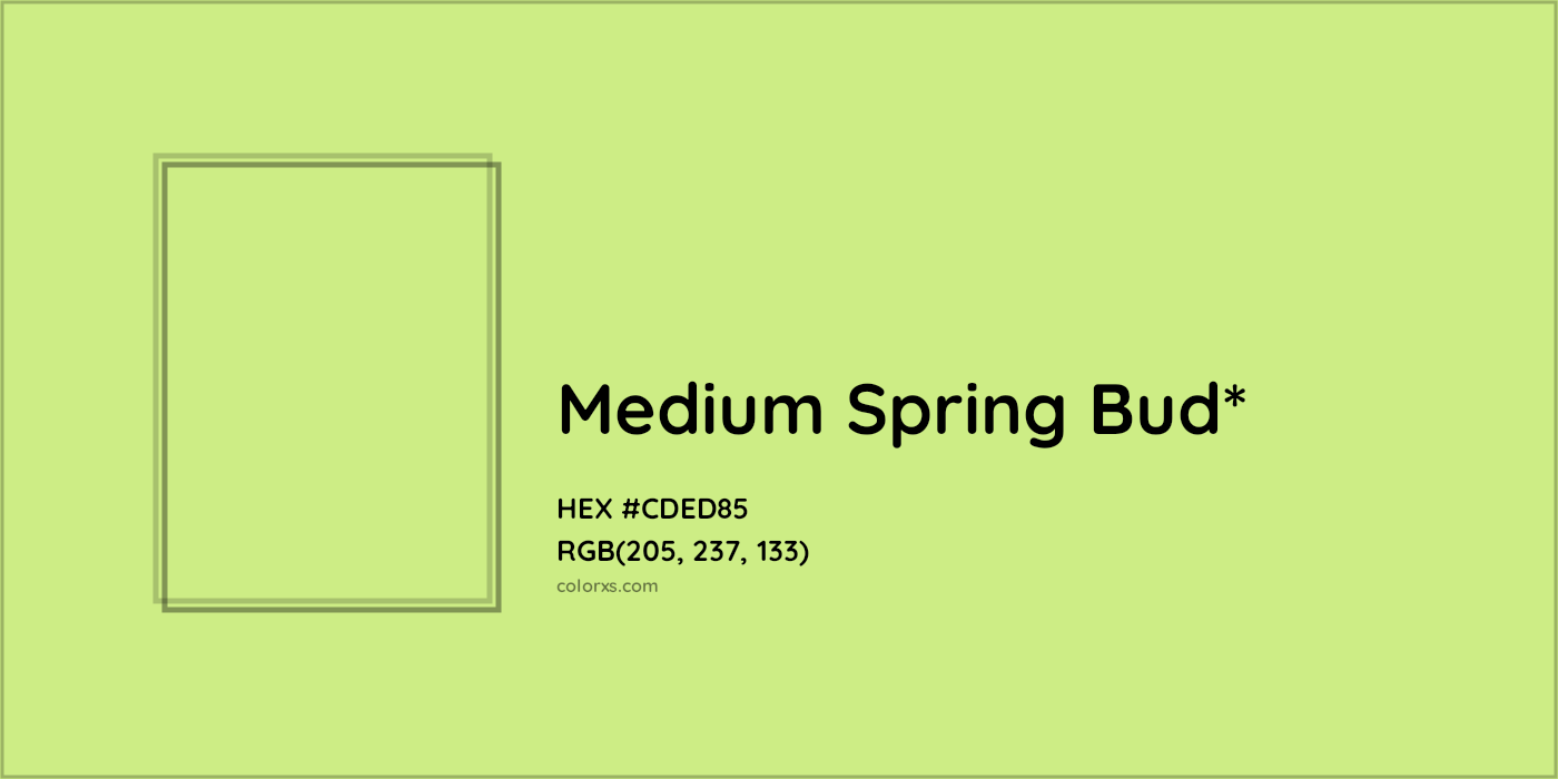 HEX #CDED85 Color Name, Color Code, Palettes, Similar Paints, Images