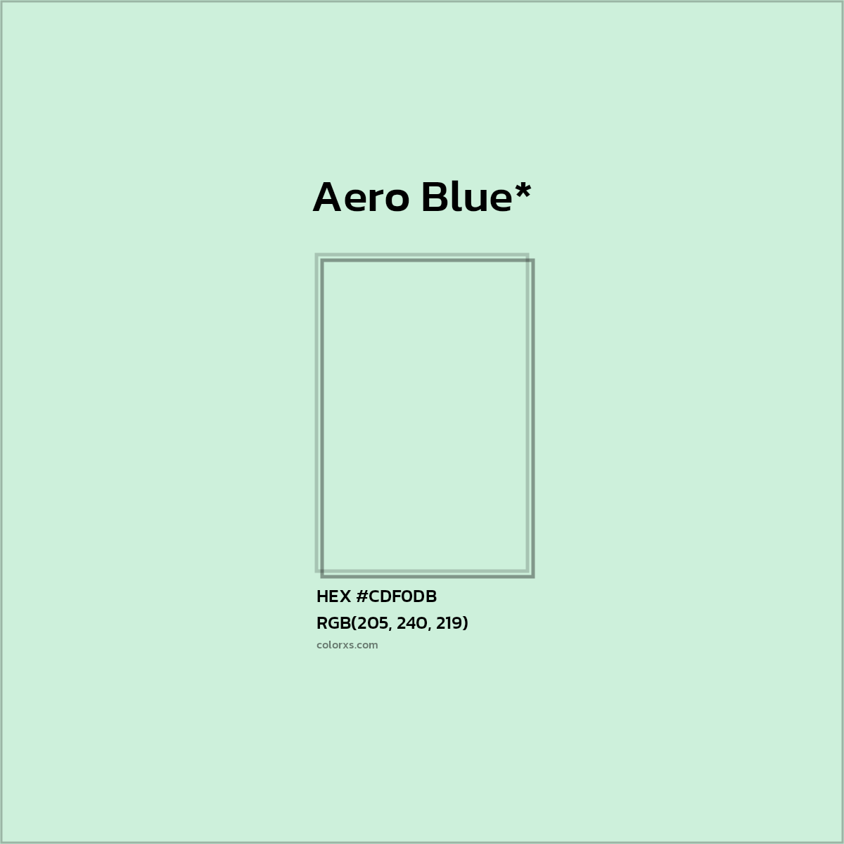HEX #CDF0DB Color Name, Color Code, Palettes, Similar Paints, Images