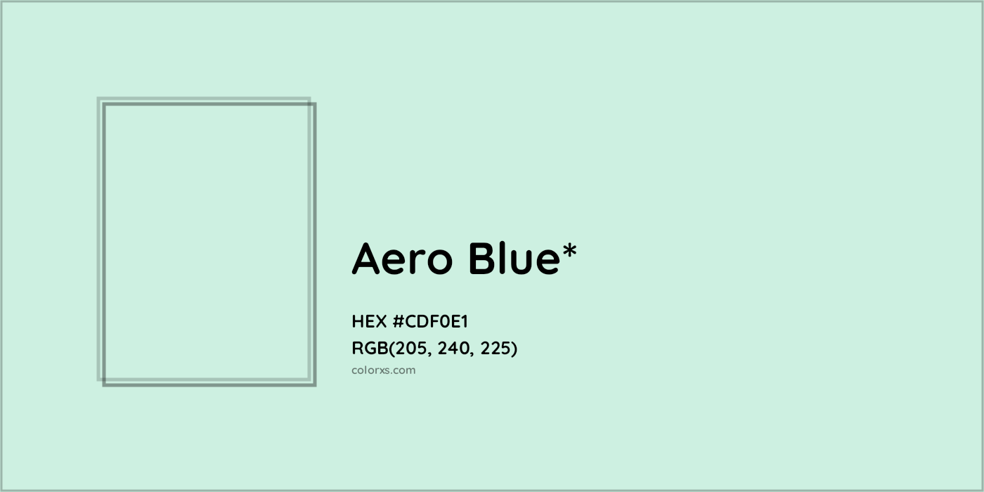 HEX #CDF0E1 Color Name, Color Code, Palettes, Similar Paints, Images