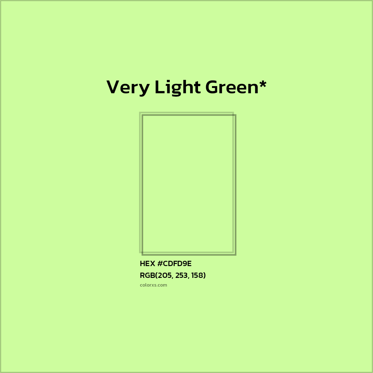 HEX #CDFD9E Color Name, Color Code, Palettes, Similar Paints, Images