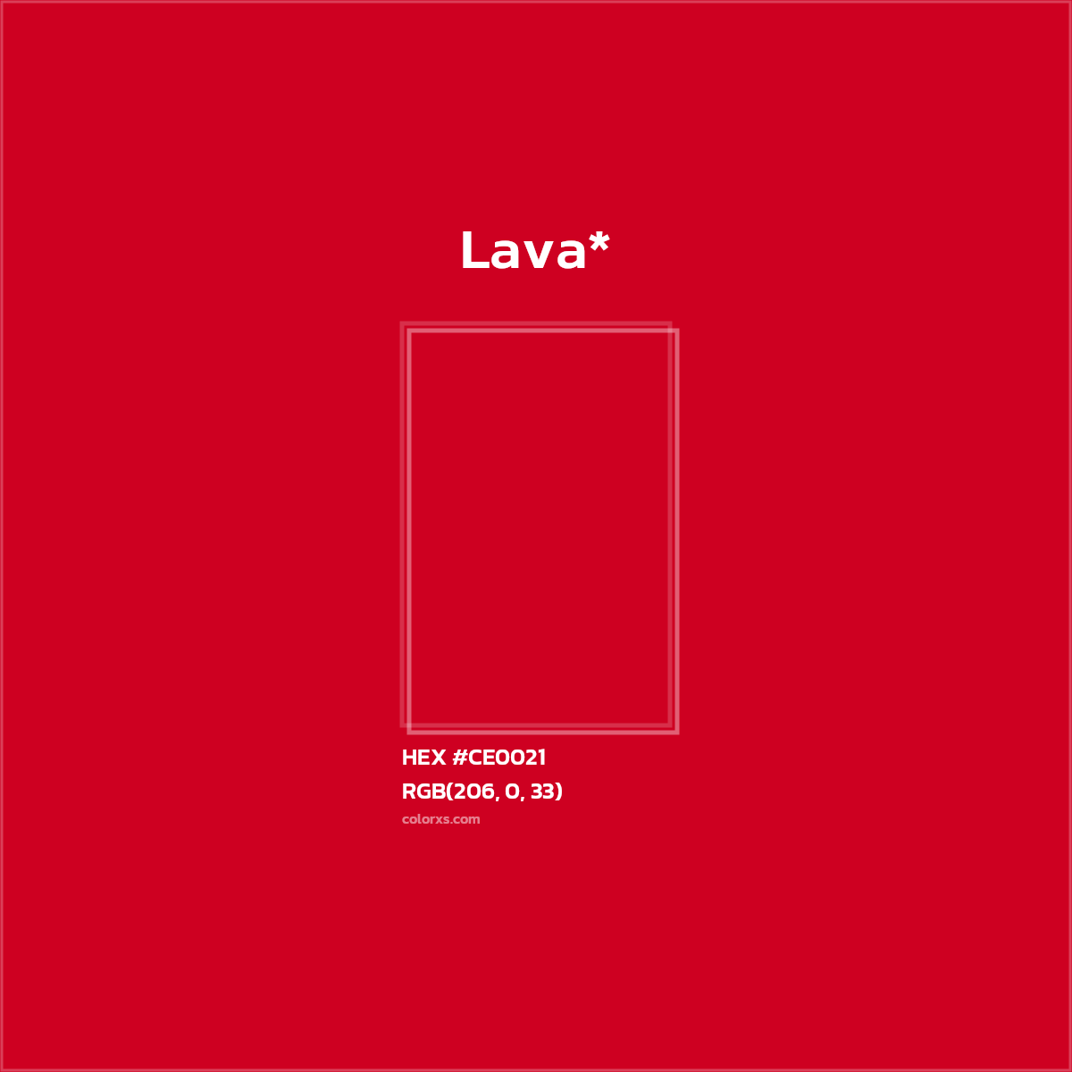 HEX #CE0021 Color Name, Color Code, Palettes, Similar Paints, Images