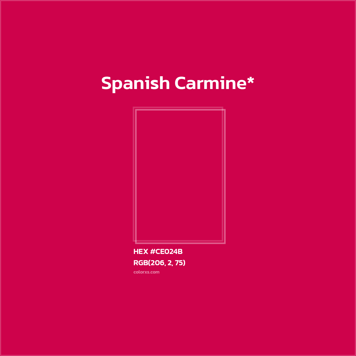 HEX #CE024B Color Name, Color Code, Palettes, Similar Paints, Images