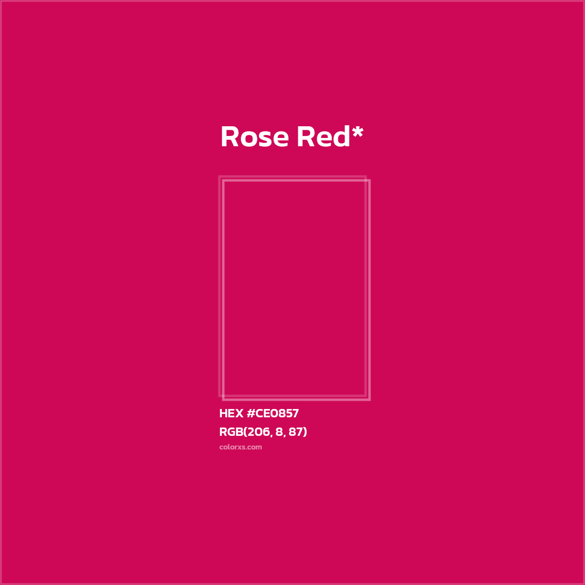 HEX #CE0857 Color Name, Color Code, Palettes, Similar Paints, Images