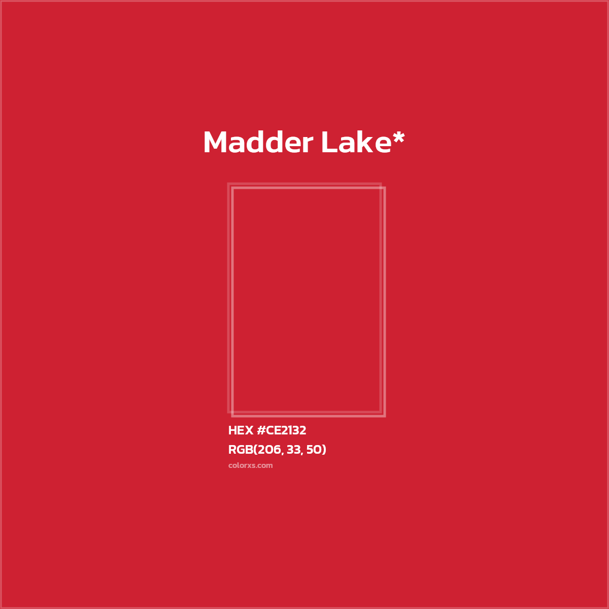 HEX #CE2132 Color Name, Color Code, Palettes, Similar Paints, Images