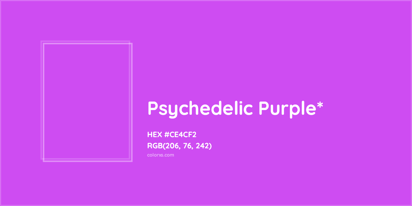 HEX #CE4CF2 Color Name, Color Code, Palettes, Similar Paints, Images