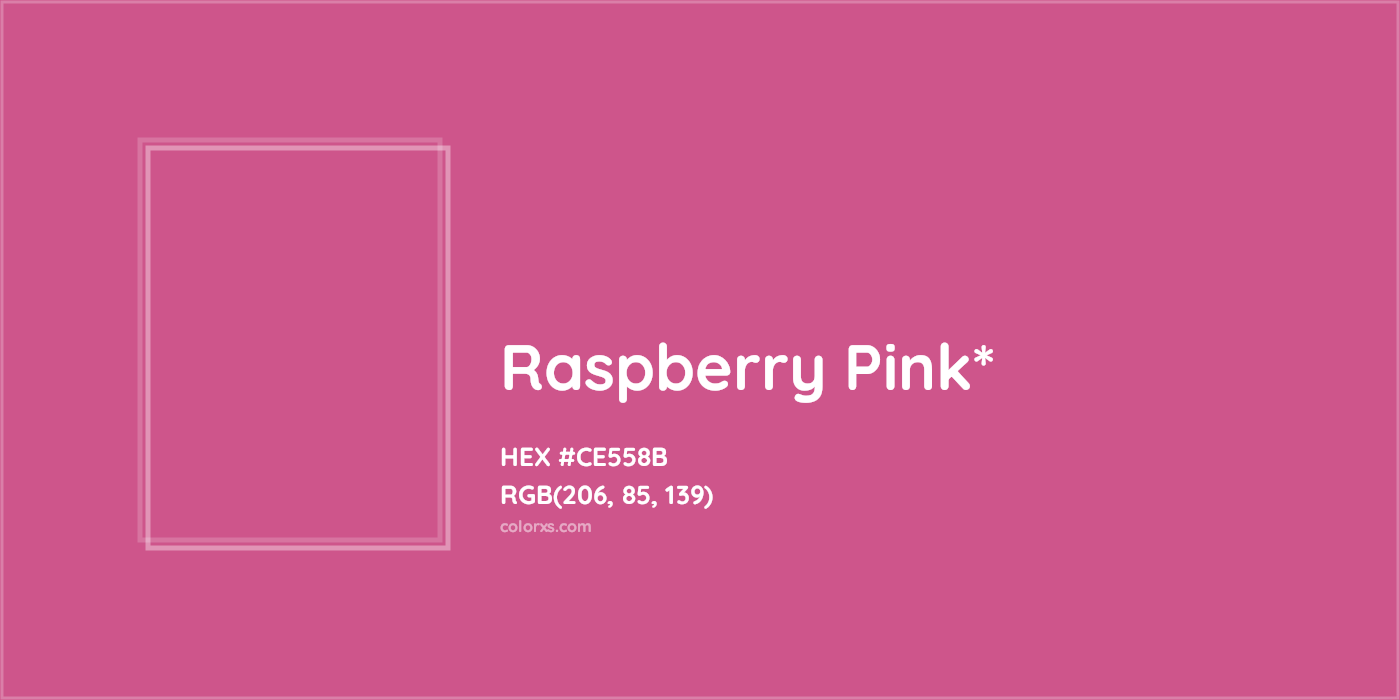 HEX #CE558B Color Name, Color Code, Palettes, Similar Paints, Images