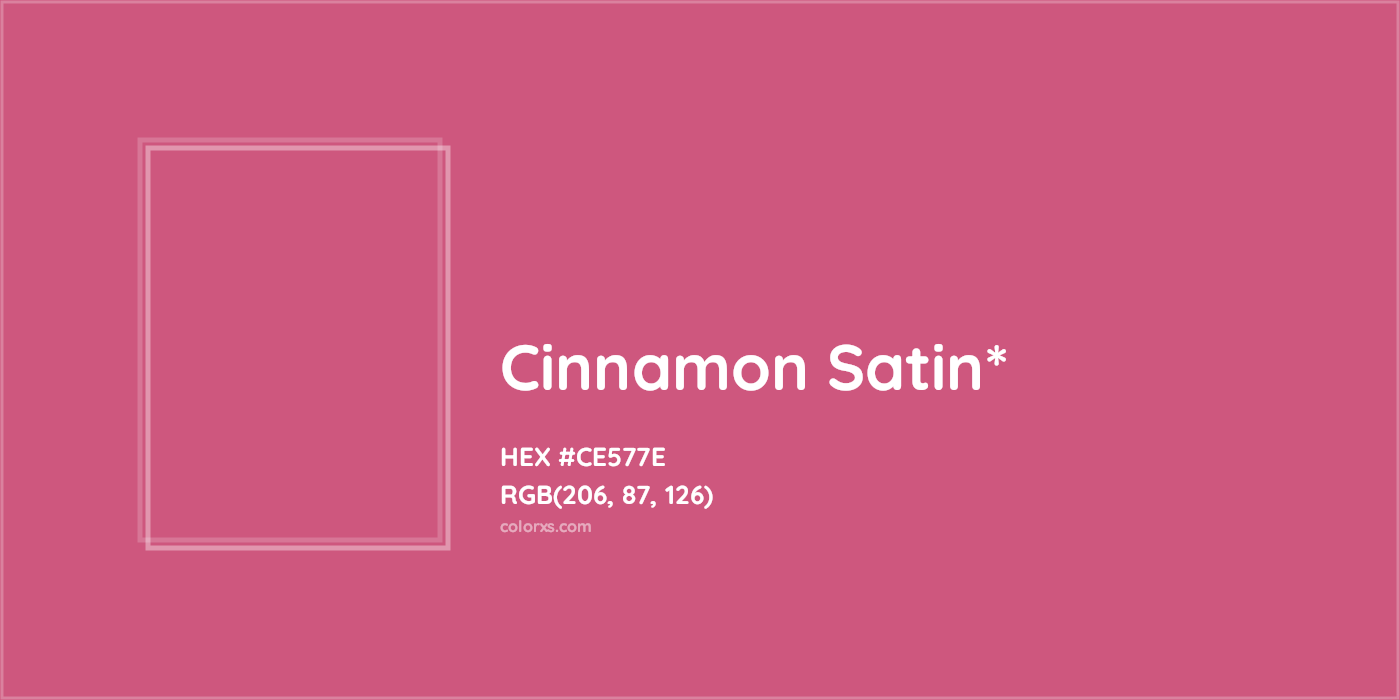 HEX #CE577E Color Name, Color Code, Palettes, Similar Paints, Images