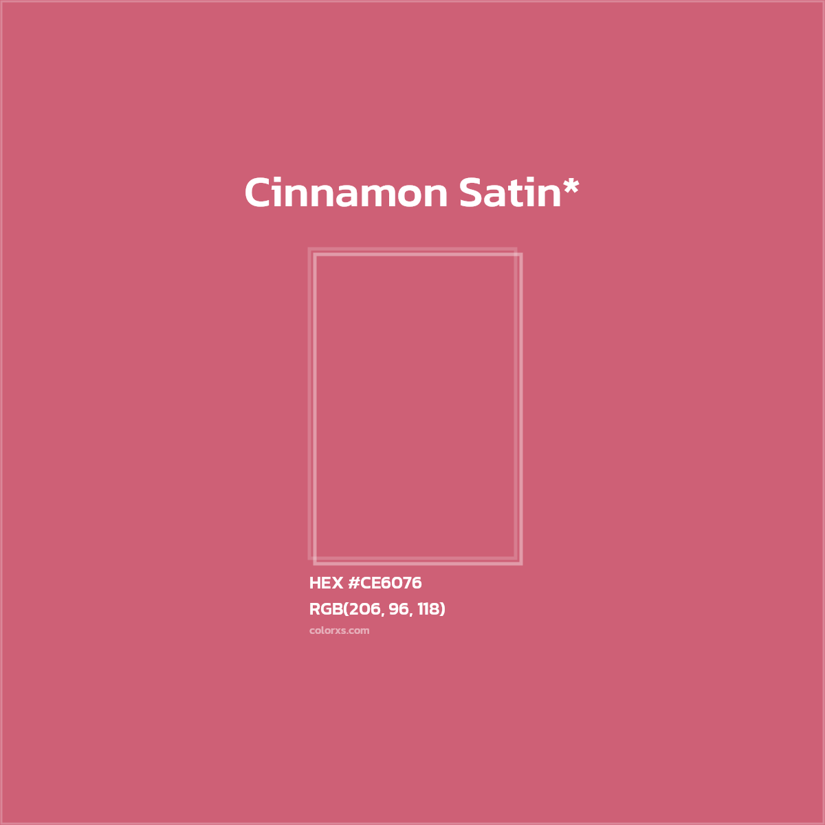 HEX #CE6076 Color Name, Color Code, Palettes, Similar Paints, Images
