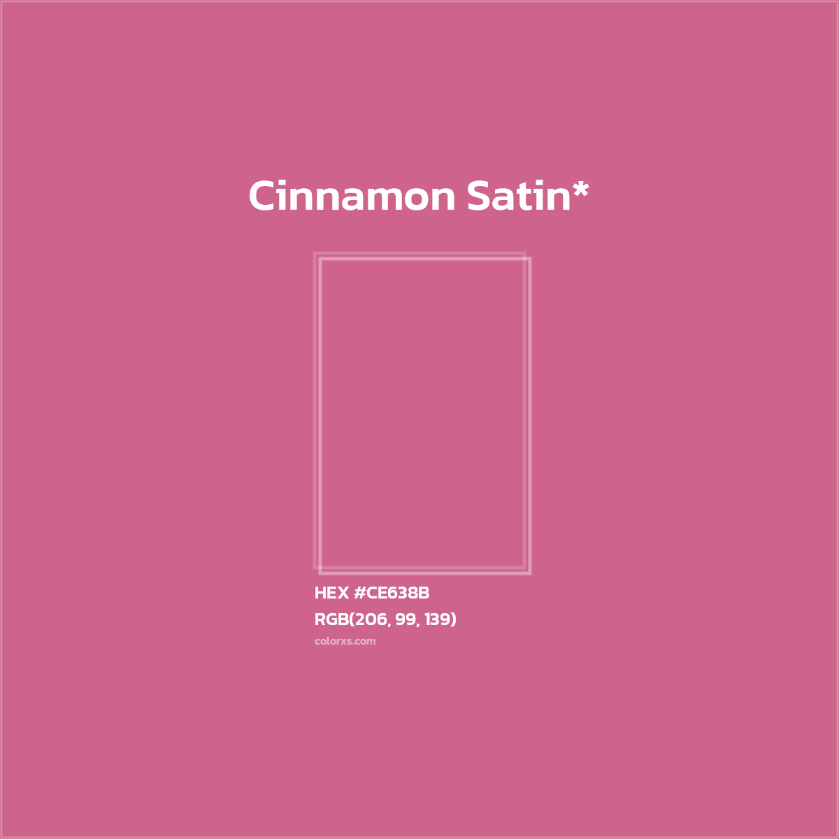 HEX #CE638B Color Name, Color Code, Palettes, Similar Paints, Images