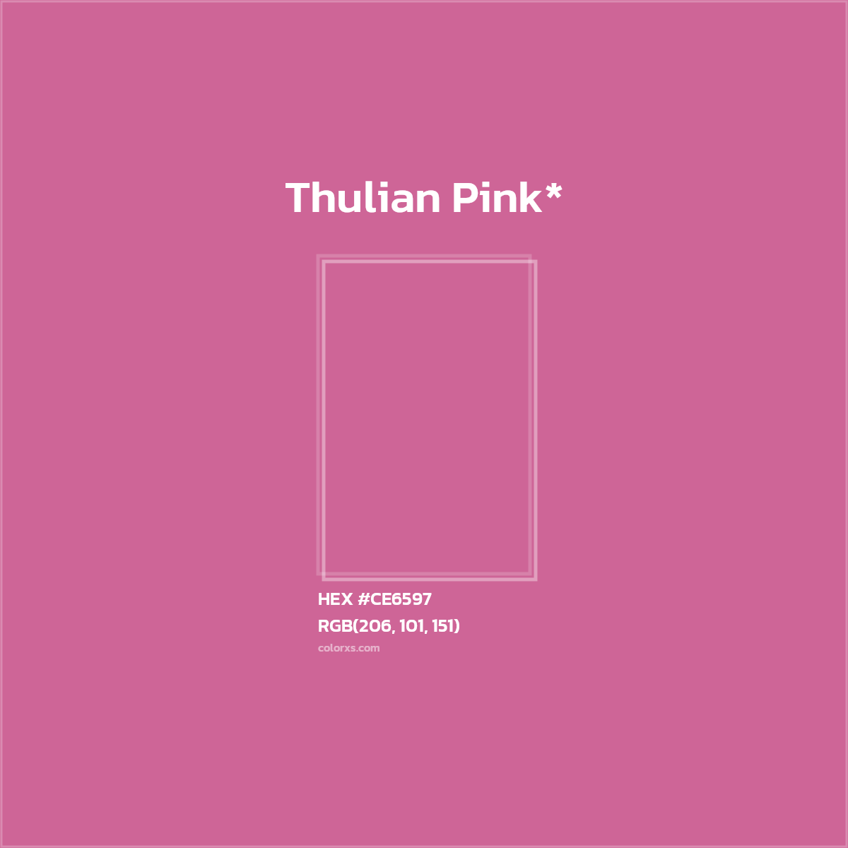 HEX #CE6597 Color Name, Color Code, Palettes, Similar Paints, Images