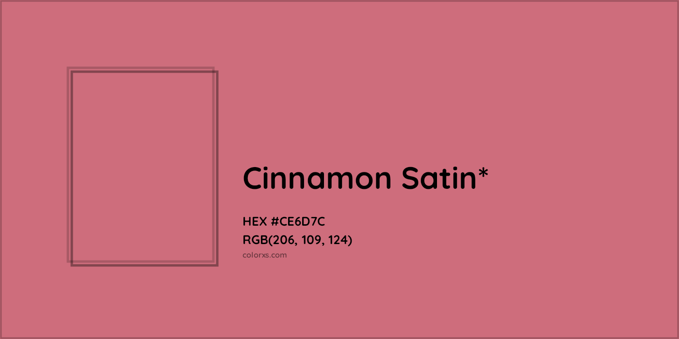 HEX #CE6D7C Color Name, Color Code, Palettes, Similar Paints, Images