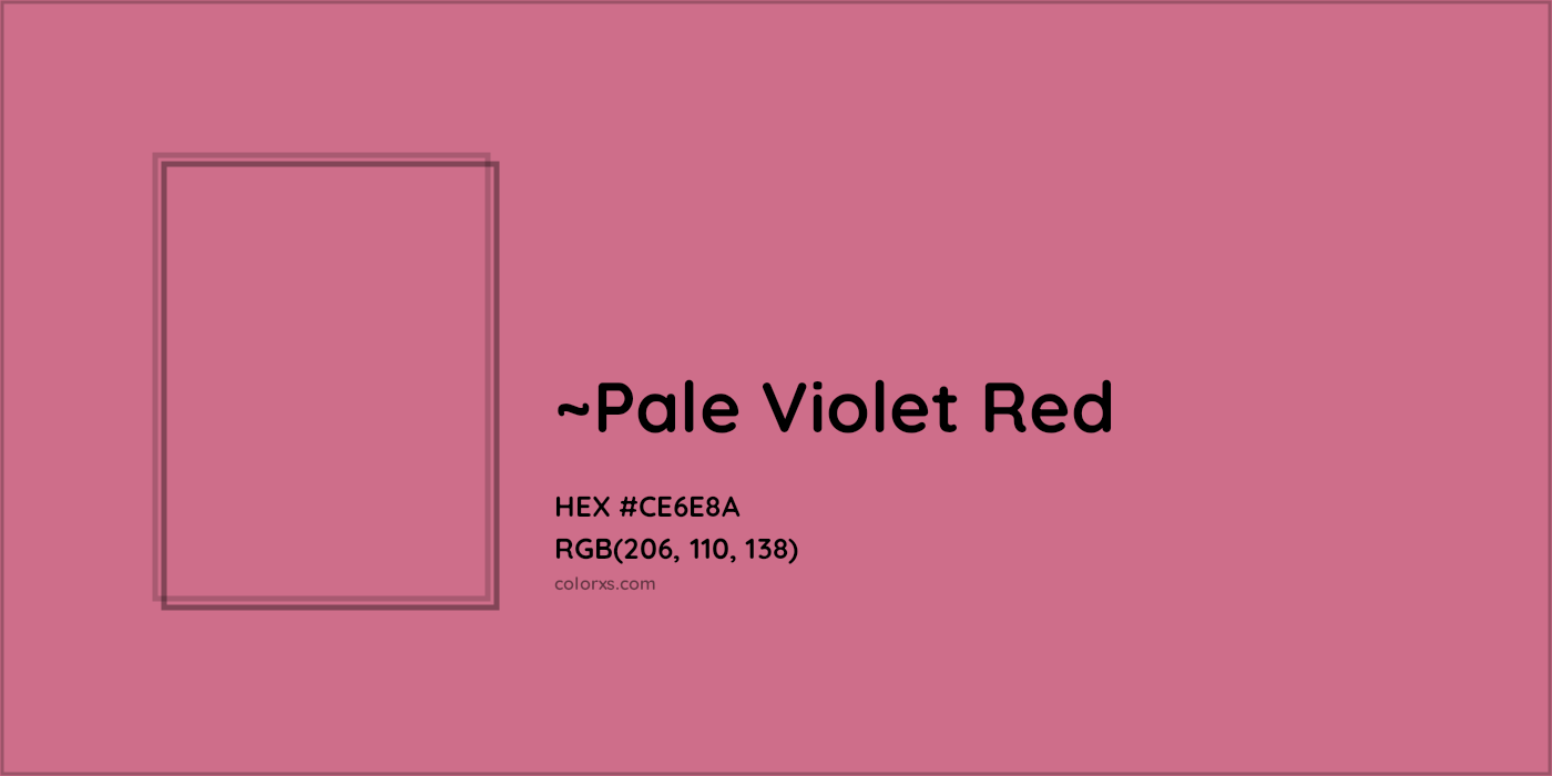 HEX #CE6E8A Color Name, Color Code, Palettes, Similar Paints, Images