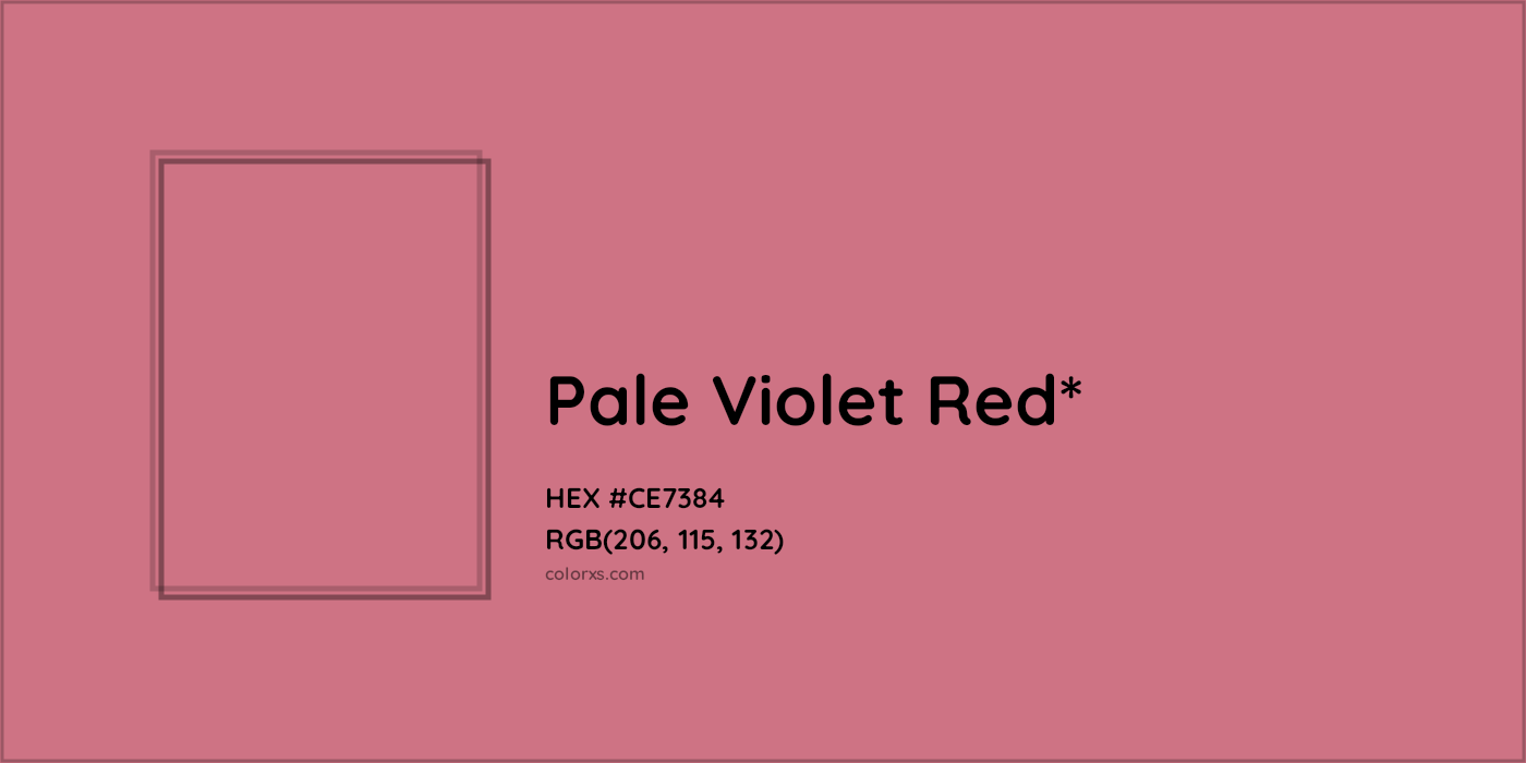 HEX #CE7384 Color Name, Color Code, Palettes, Similar Paints, Images