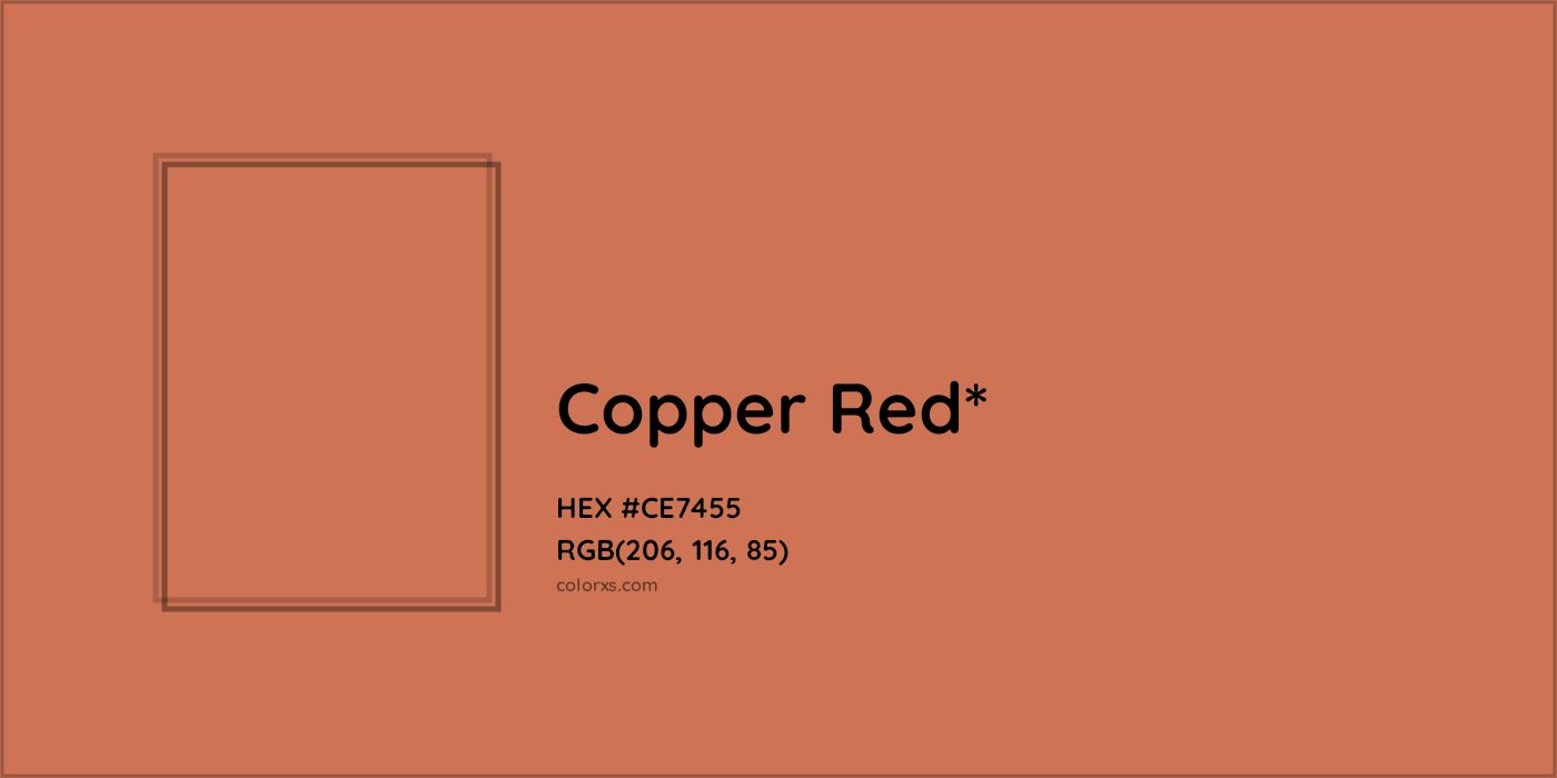 HEX #CE7455 Color Name, Color Code, Palettes, Similar Paints, Images