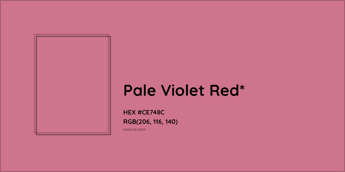 HEX #CE748C Color Name, Color Code, Palettes, Similar Paints, Images