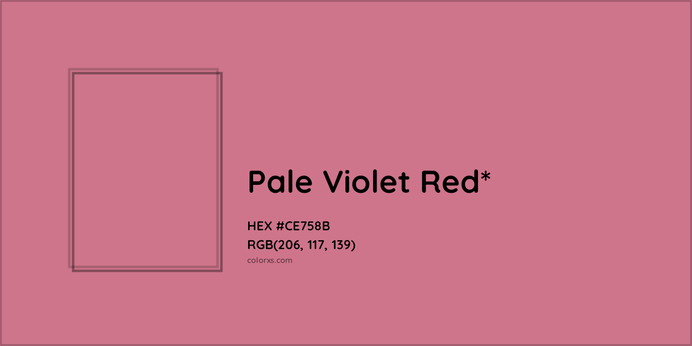HEX #CE758B Color Name, Color Code, Palettes, Similar Paints, Images