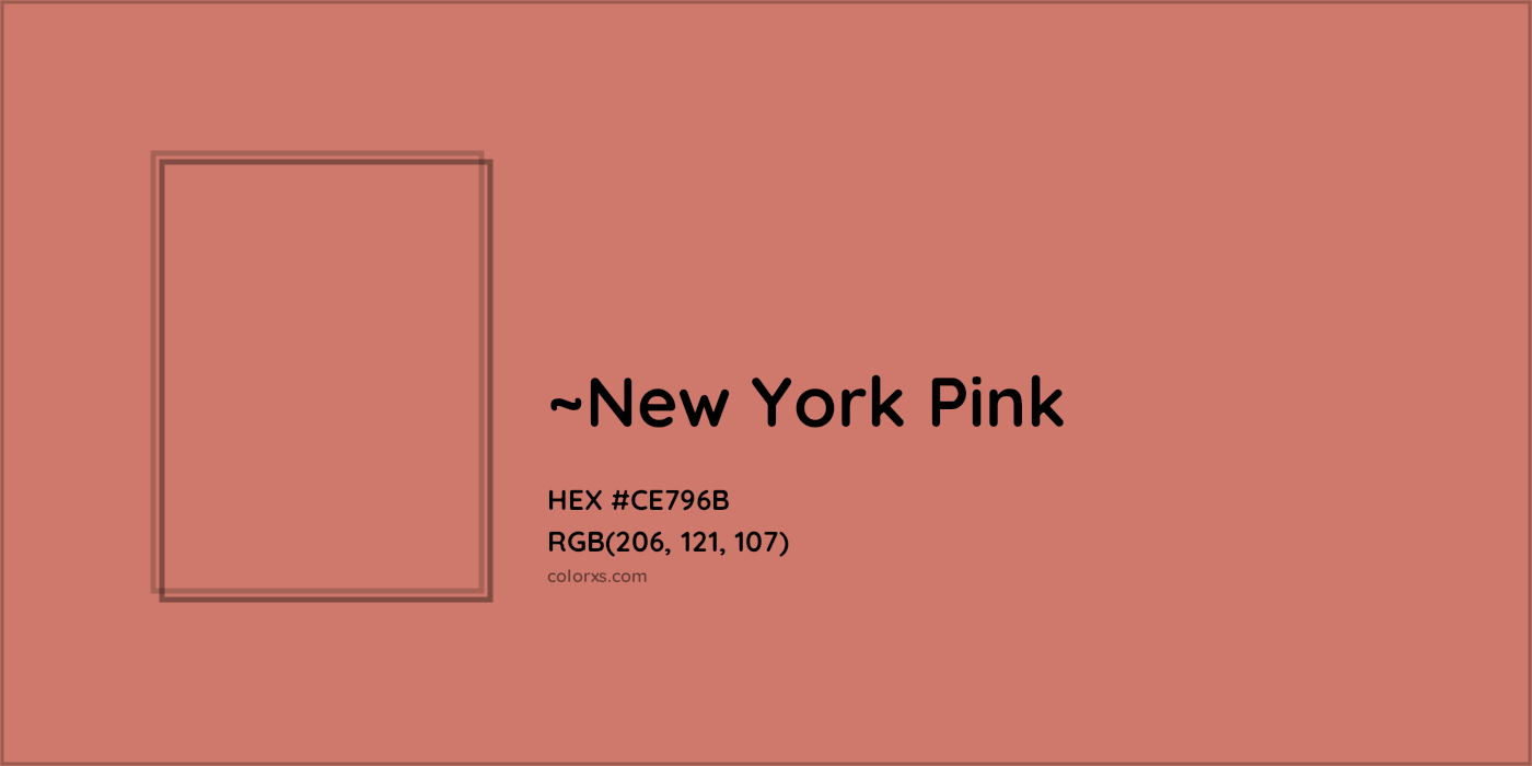 HEX #CE796B Color Name, Color Code, Palettes, Similar Paints, Images