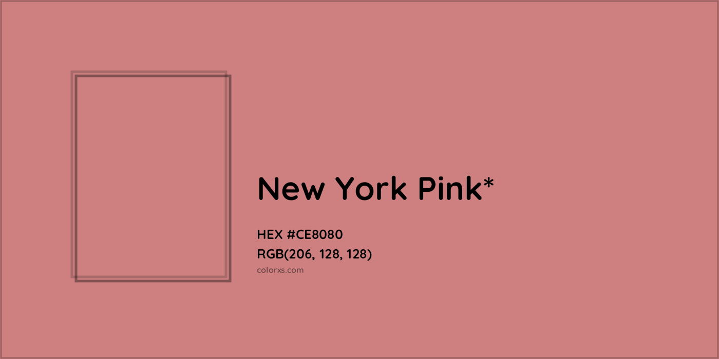 HEX #CE8080 Color Name, Color Code, Palettes, Similar Paints, Images