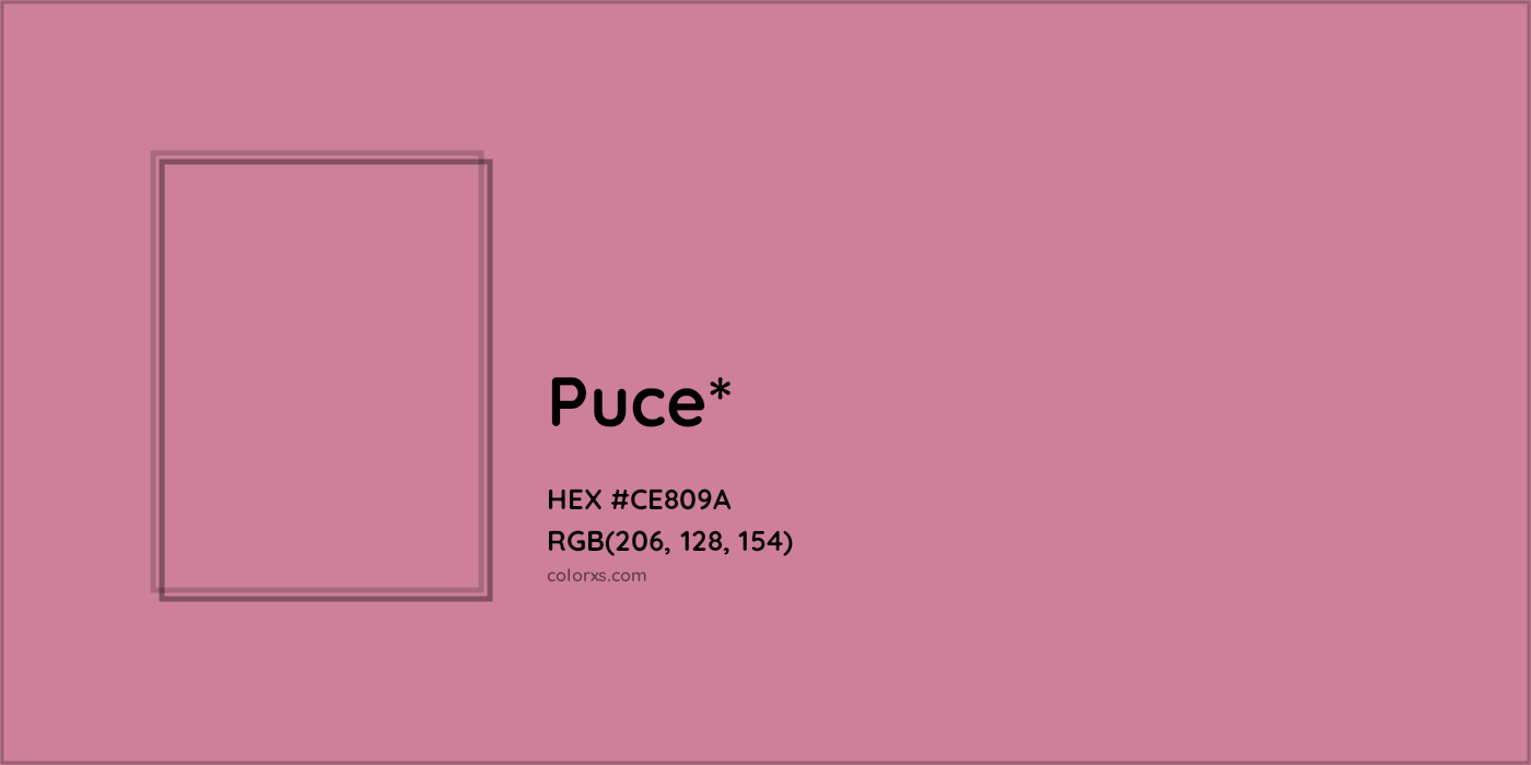 HEX #CE809A Color Name, Color Code, Palettes, Similar Paints, Images