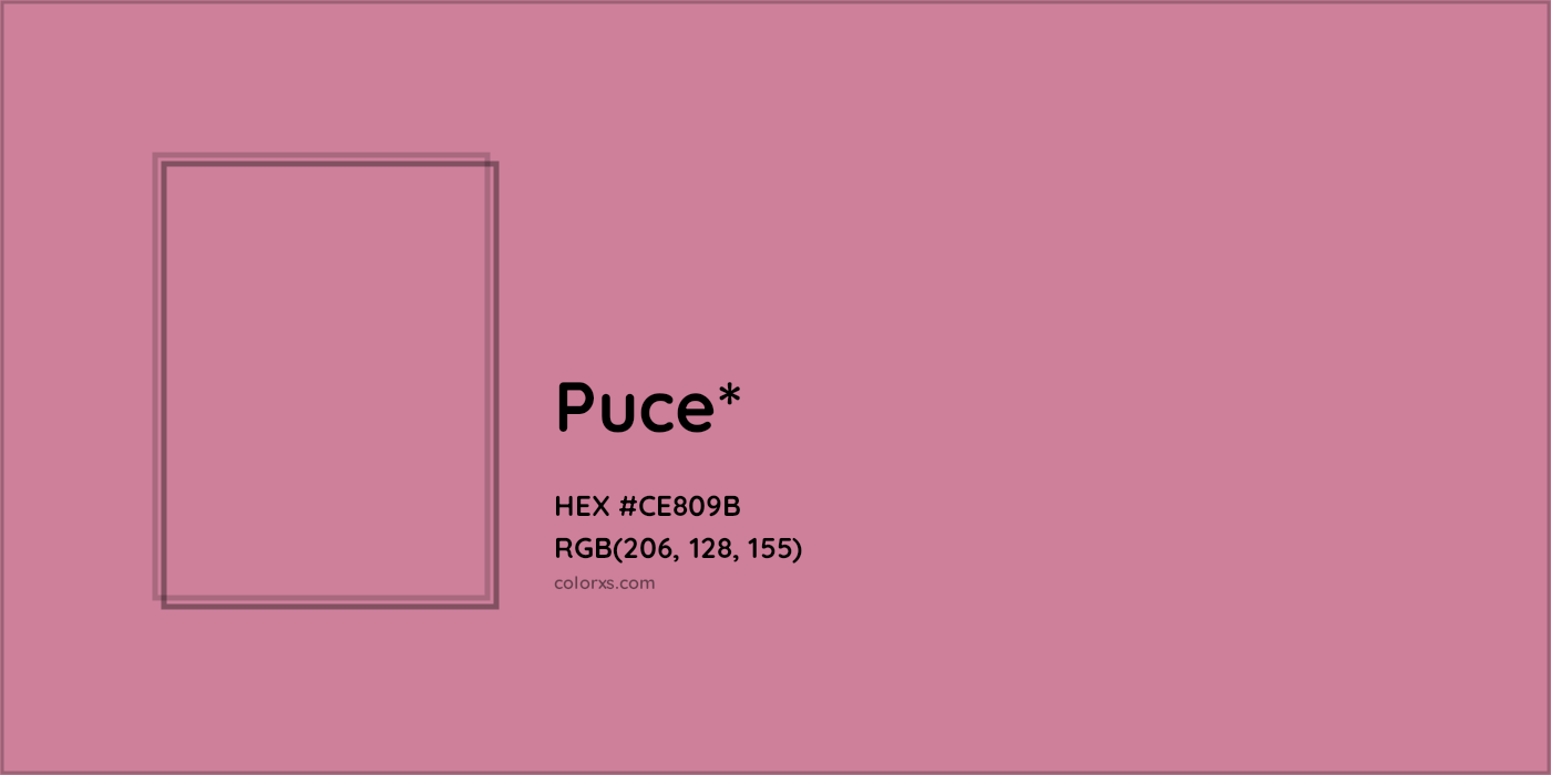 HEX #CE809B Color Name, Color Code, Palettes, Similar Paints, Images