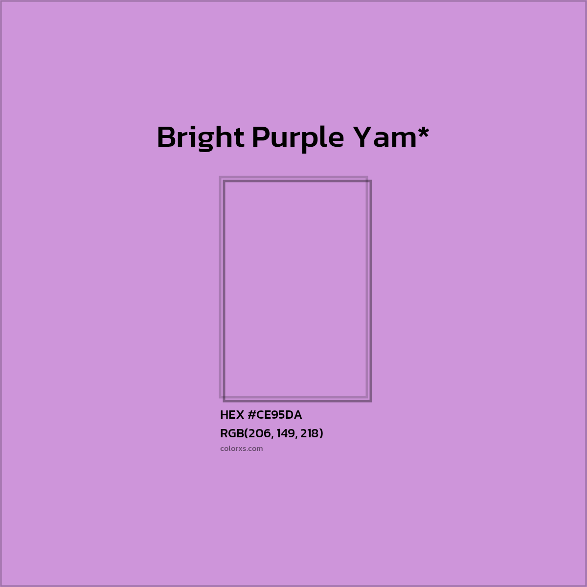 HEX #CE95DA Color Name, Color Code, Palettes, Similar Paints, Images