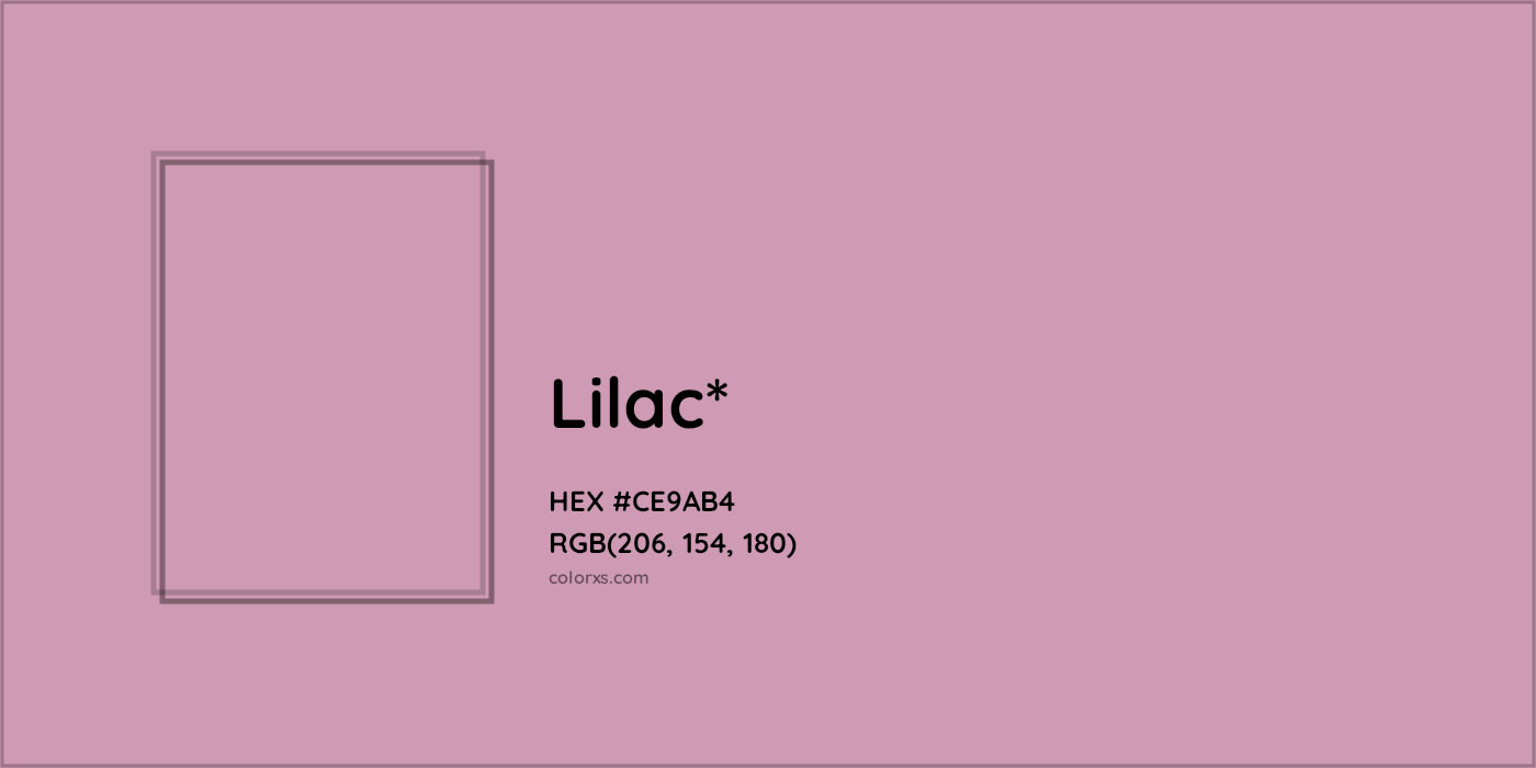 HEX #CE9AB4 Color Name, Color Code, Palettes, Similar Paints, Images