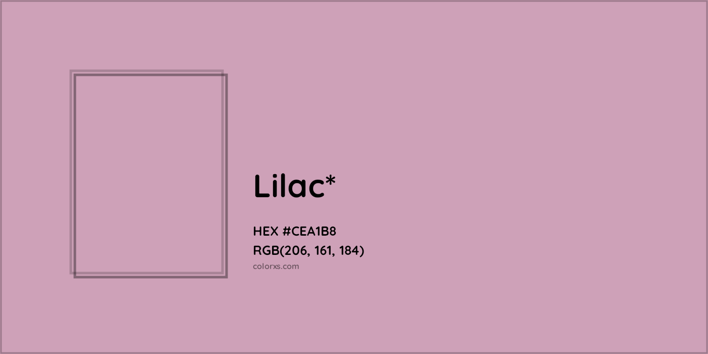 HEX #CEA1B8 Color Name, Color Code, Palettes, Similar Paints, Images
