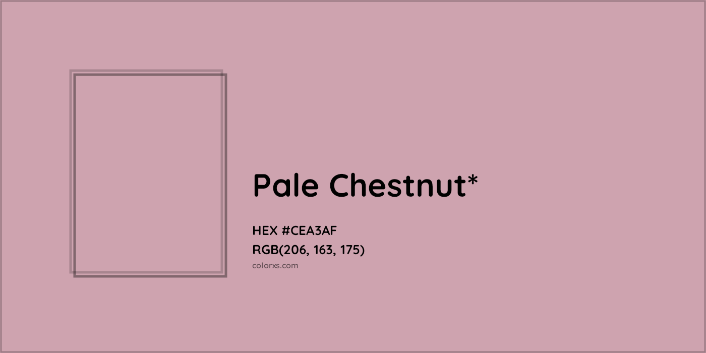 HEX #CEA3AF Color Name, Color Code, Palettes, Similar Paints, Images