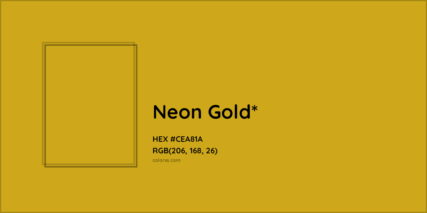 HEX #CEA81A Color Name, Color Code, Palettes, Similar Paints, Images