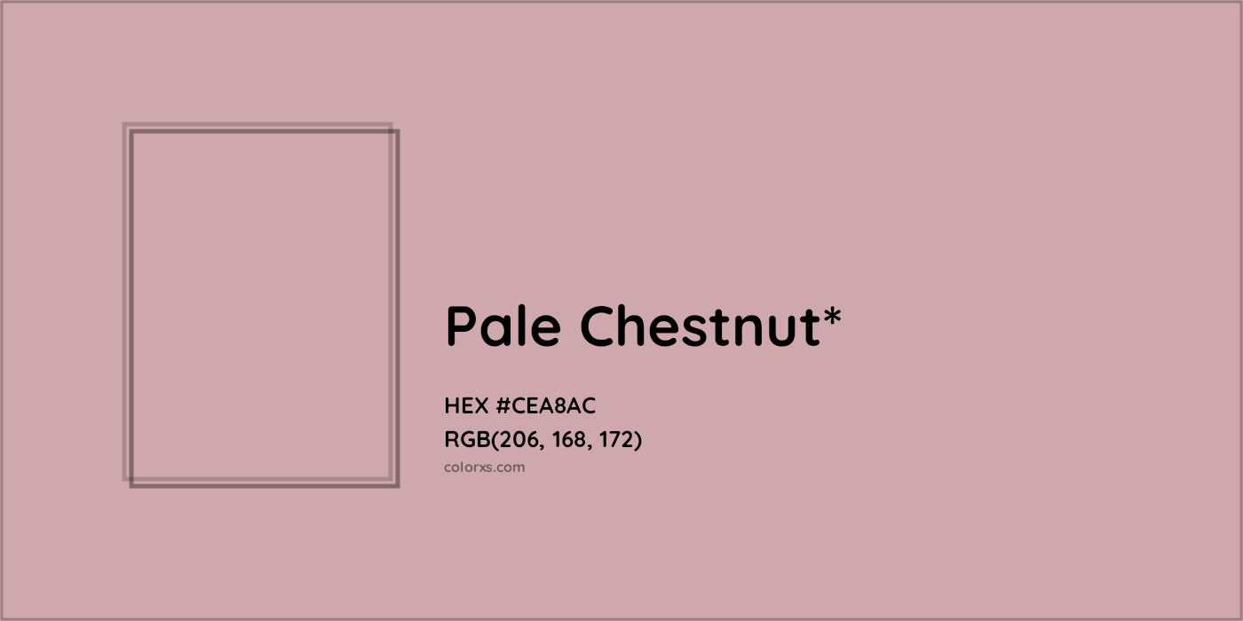 HEX #CEA8AC Color Name, Color Code, Palettes, Similar Paints, Images