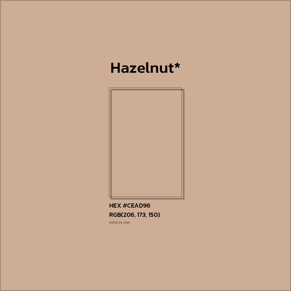HEX #CEAD96 Color Name, Color Code, Palettes, Similar Paints, Images