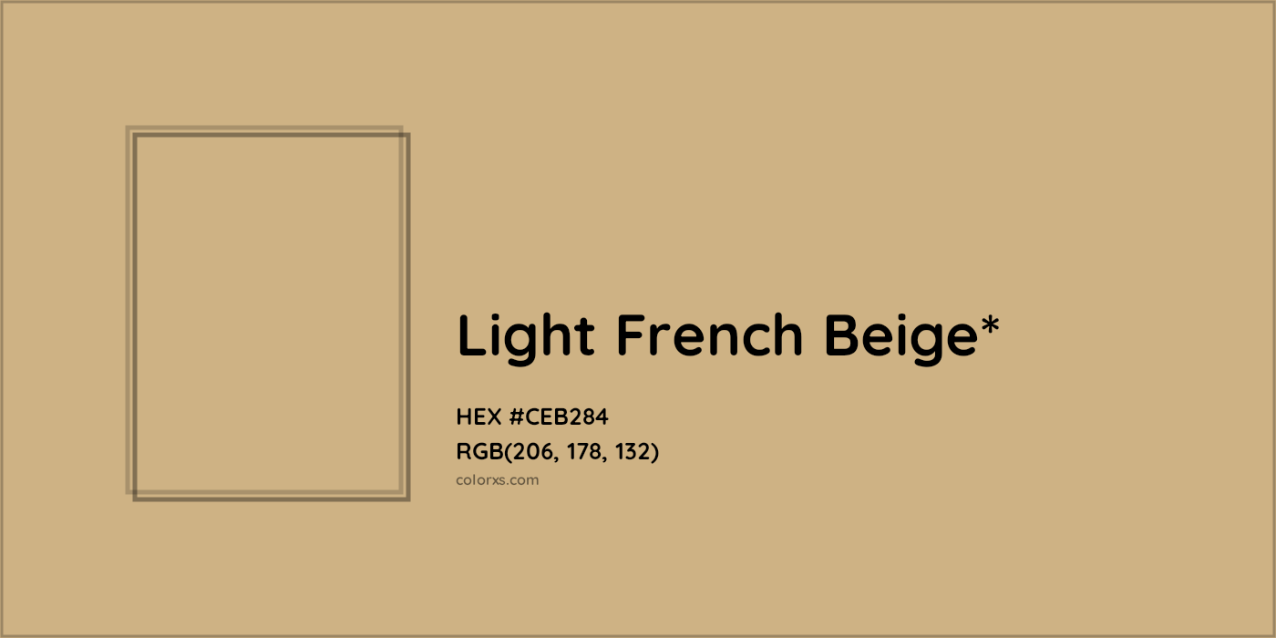 HEX #CEB284 Color Name, Color Code, Palettes, Similar Paints, Images